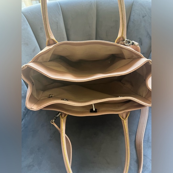 Vintage caviar Chanel Exec Cerf Tote beige - Picture 12 of 16